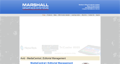 Desktop Screenshot of marshallgraphics.com